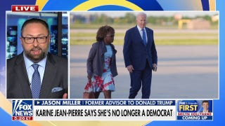 Jason Miller: Karine Jean-Pierre realizes the Democratic Party is a 'complete dumpster fire' - Fox News