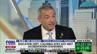 Antisemitism is a sign of a greater cause, Rabbi Ari Berman says - Fox Business Video