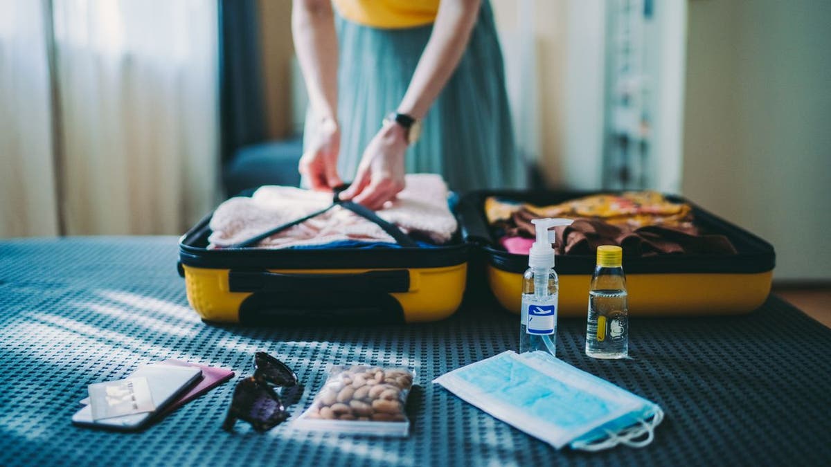 With COVID-19 still around, you'll want to travel with face masks, hand sanitizer and other PPE supplies.
