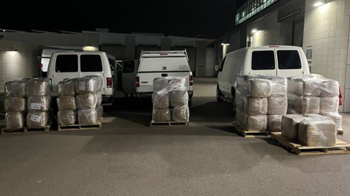 Meth seized from vehicles in California
